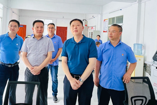 宜昌市國資委黨委書記、主任黃智華一行到礦業公司現場調研
